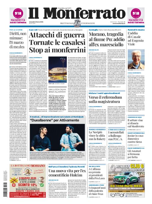 Il Monferrato - Edizione 18 del 06/03/2026